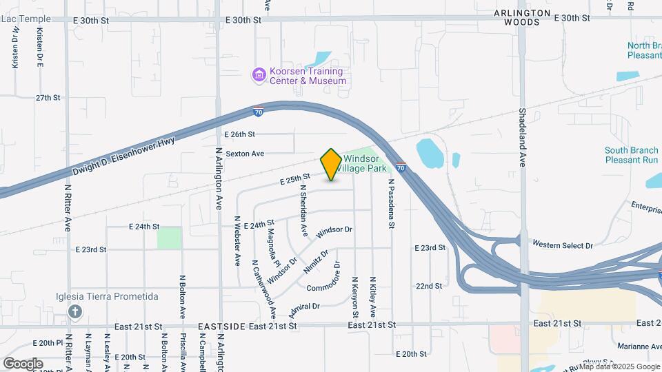 6244 Raleigh Dr Mapa y Detalles de la Ubicación