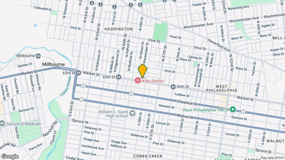 5811 Market St Map and Location Details
