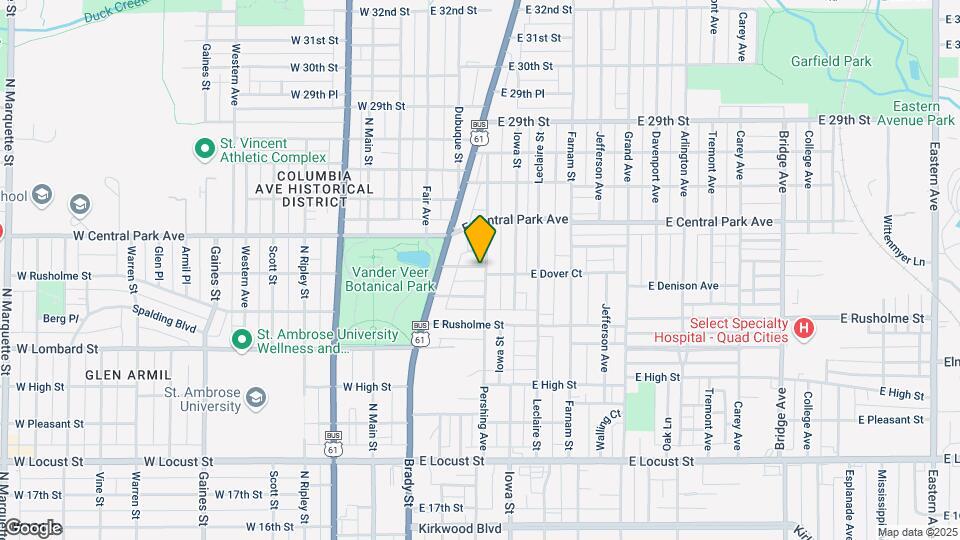 221 E Dover Ct Map and Location Details
