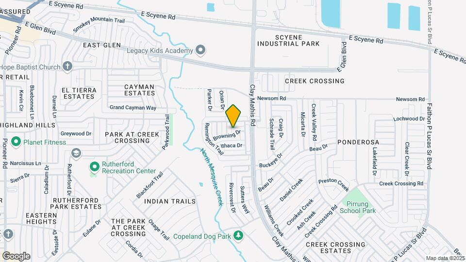 2345 Browning Dr Map and Location Details
