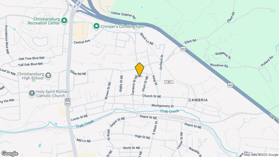 1228 Cambria St NE Map and Location Details