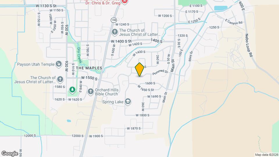 385 Pommel Dr Mapa y Detalles de la Ubicación