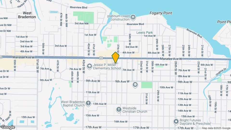 604 37th St W Map and Location Details