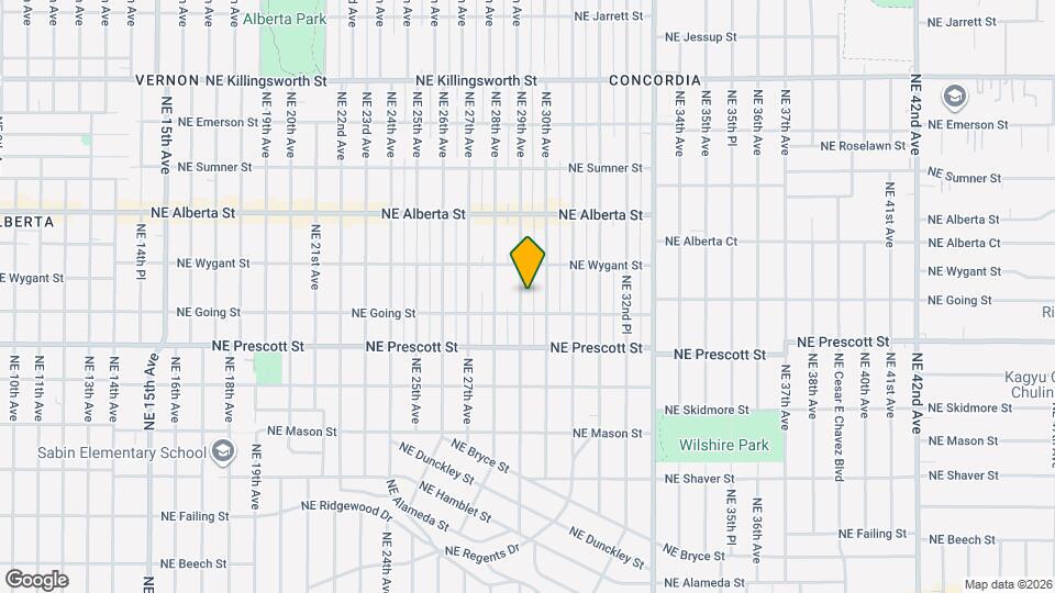 4626 NE 29th Ave Map and Location Details