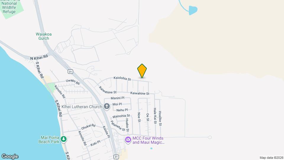 495 Kaiolohia St Mapa y Detalles de la Ubicación