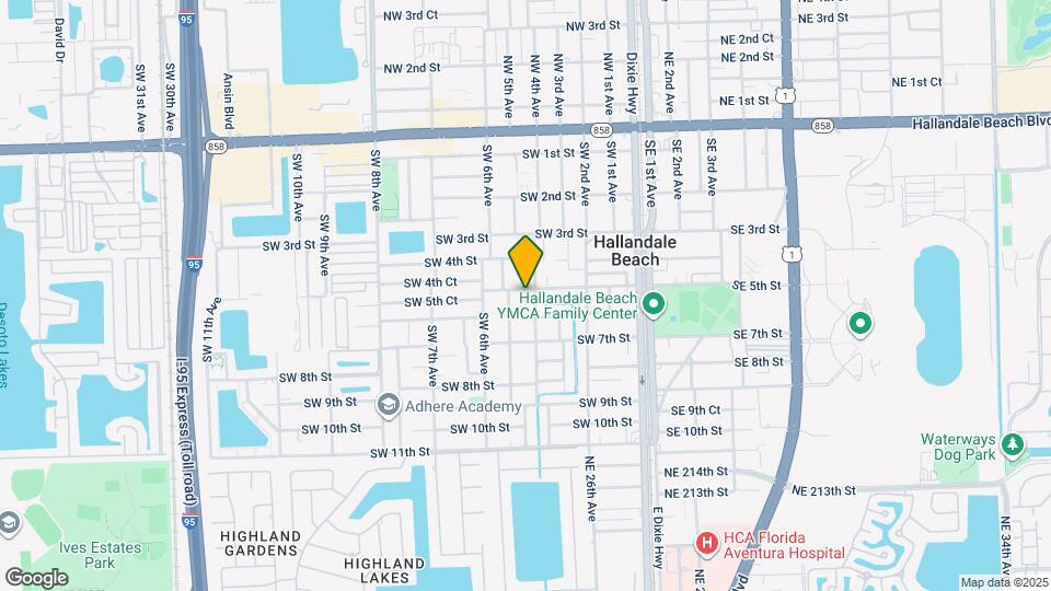 405 SW 5th St Map and Location Details