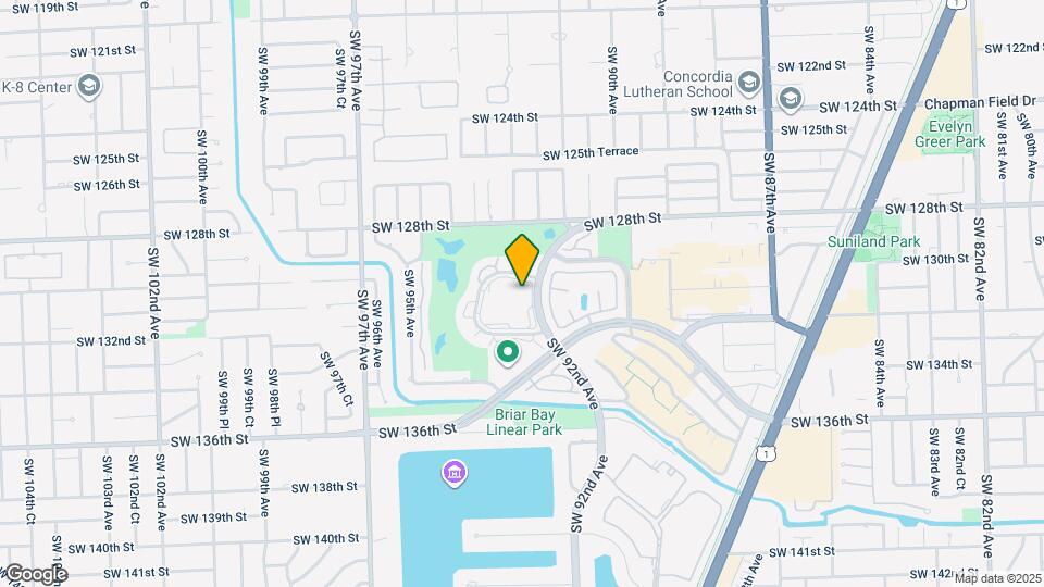 13000 SW 92nd Ave, Unit Briarwinds Map and Location Details