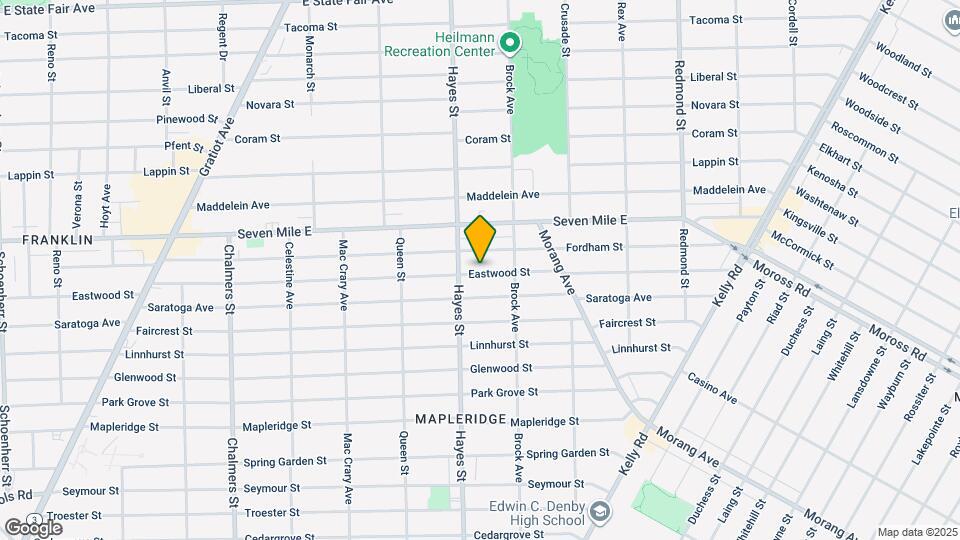 15243 Eastwood St Map and Location Details