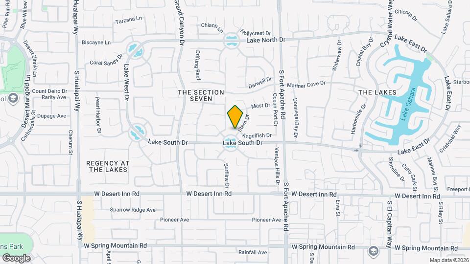 9433 Angelfish Dr Map and Location Details