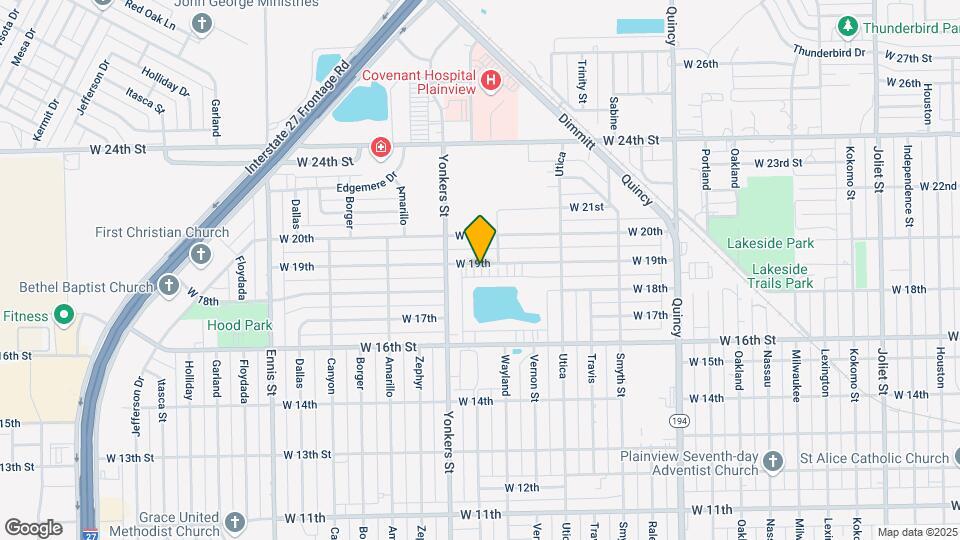 2409 W 19th Map and Location Details