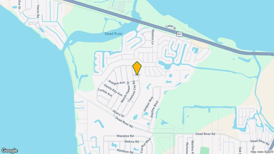 4510 Abaco Dr Map and Location Details