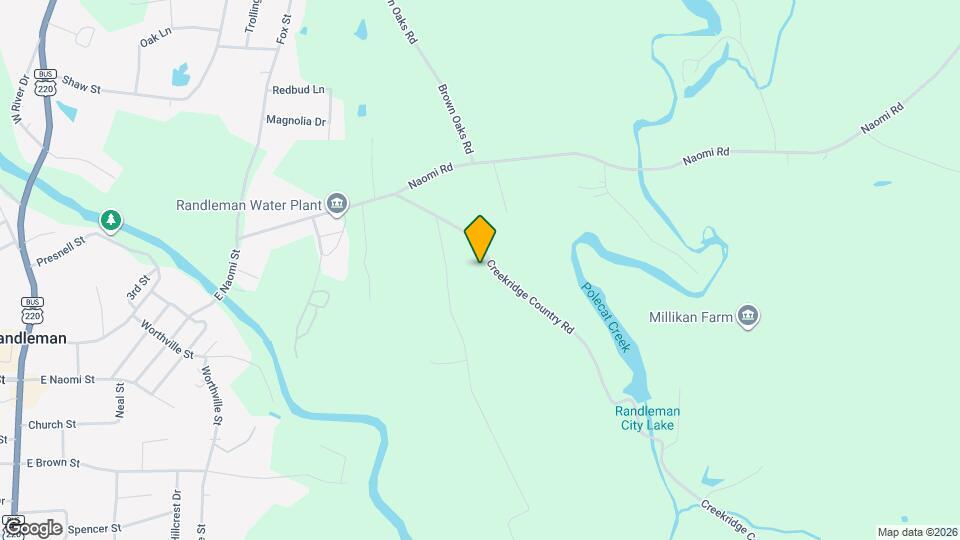 3855 Creekridge Country Rd Map and Location Details