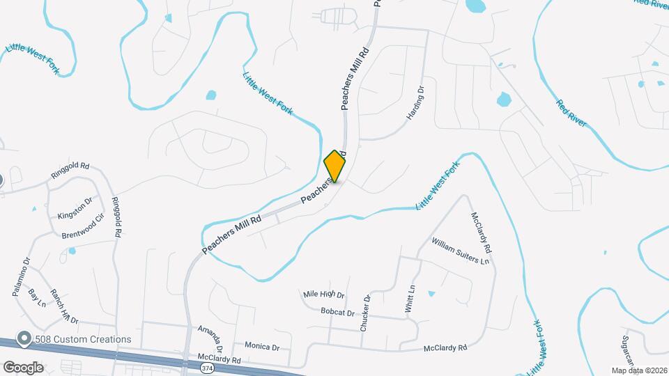 1484 Buchanon Dr Map and Location Details