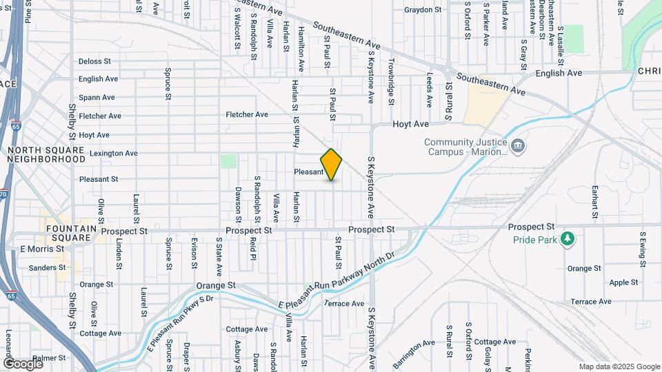 2230 Woodlawn Ave Mapa y Detalles de la Ubicación