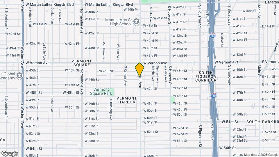 1005 W 46th St Map and Location Details