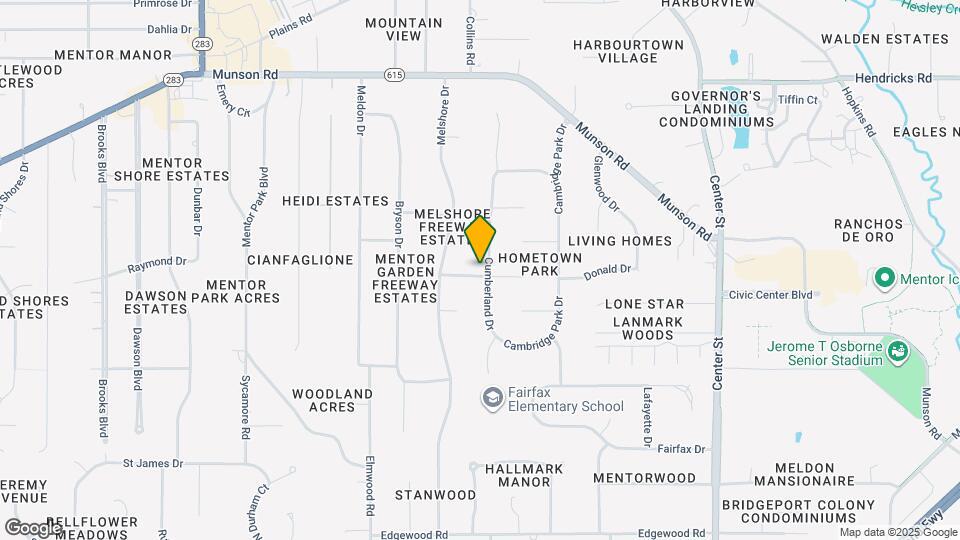 6330 Cumberland Dr Map and Location Details