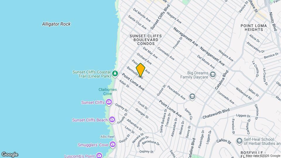 4663 Bermuda Ave Map and Location Details