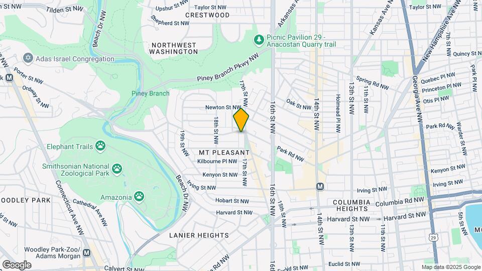 3220 17th St NW Map and Location Details