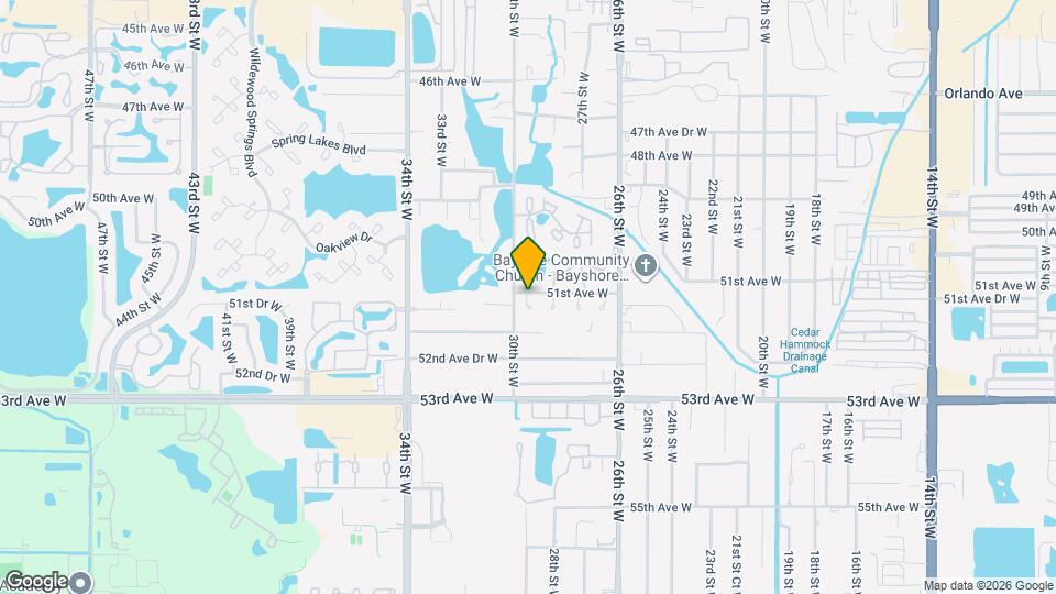 5103 29th St W Map and Location Details