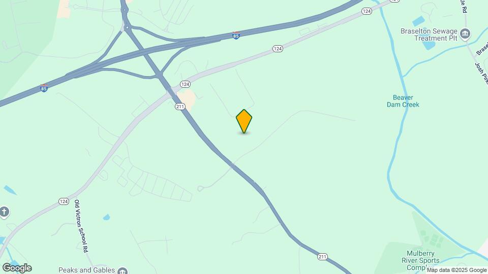MainStreet Braselton - Active Adult 55+ Map and Location Details
