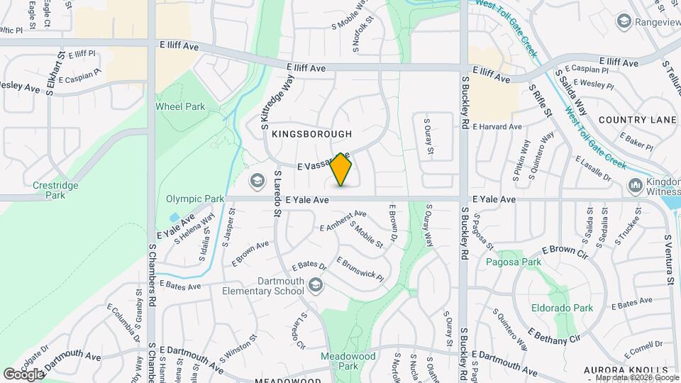 2679 S Memphis Way Map and Location Details