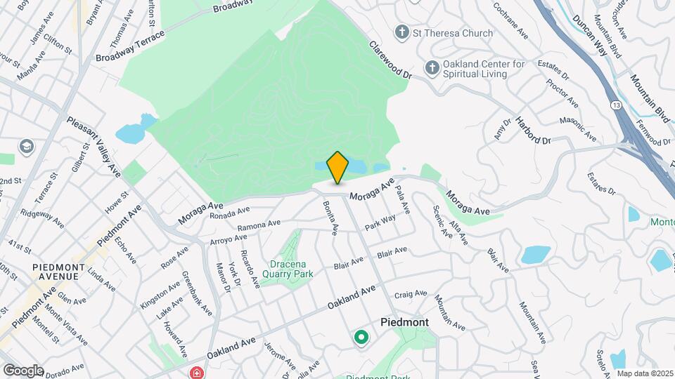 385 Moraga Ave Map and Location Details