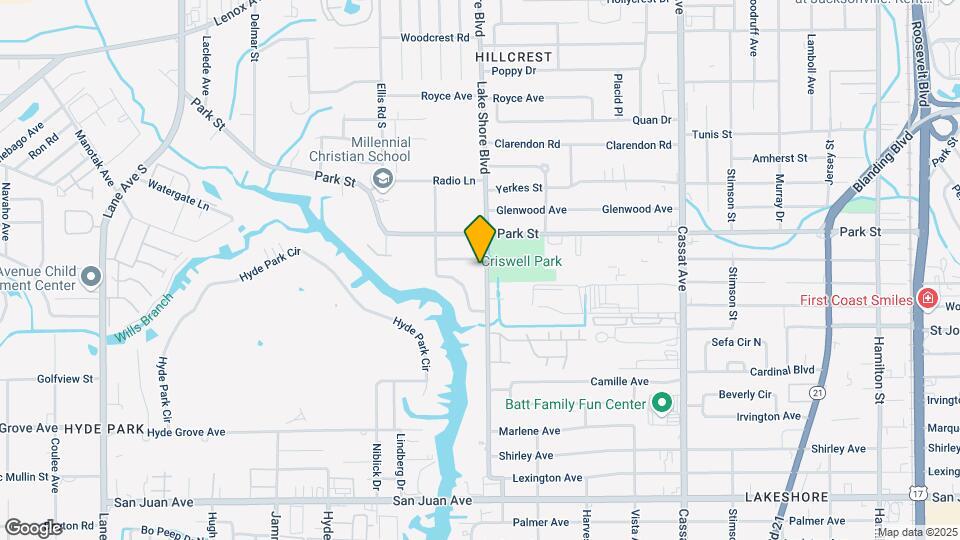 1586 Lake Shore Blvd Mapa y Detalles de la Ubicación