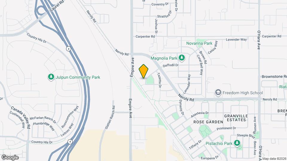 6011 Daffodil Dr Map and Location Details