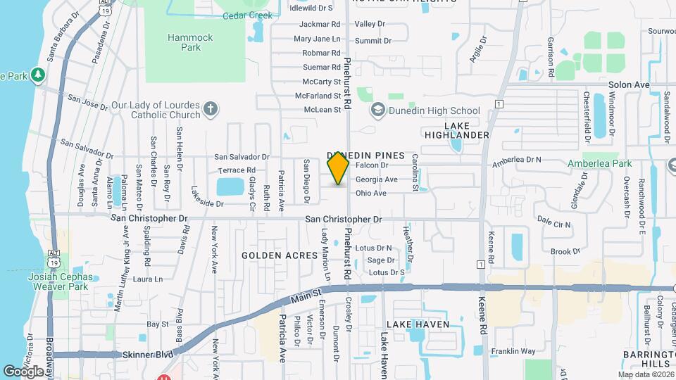 1023 San Pedro Dr Map and Location Details