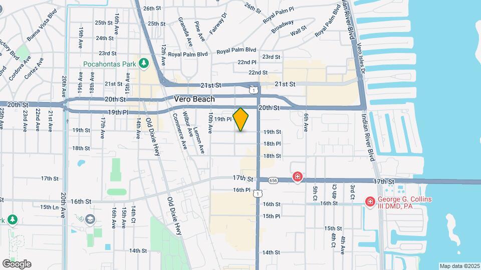847 19th St Map and Location Details