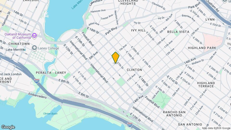 1630 8th Ave Map and Location Details