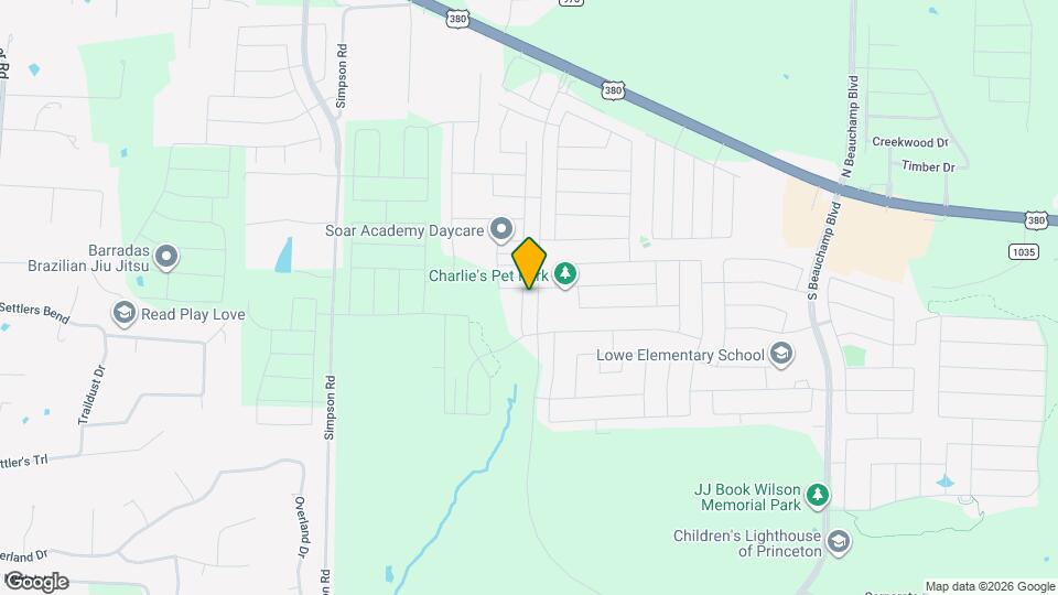 1207 Tallow Trl Map and Location Details