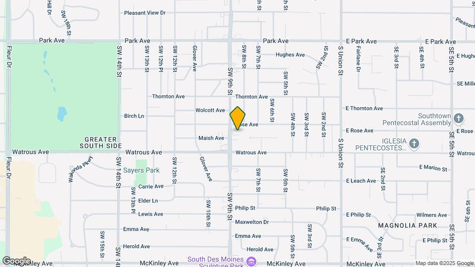 3815 SW 9th St Mapa y Detalles de la Ubicación