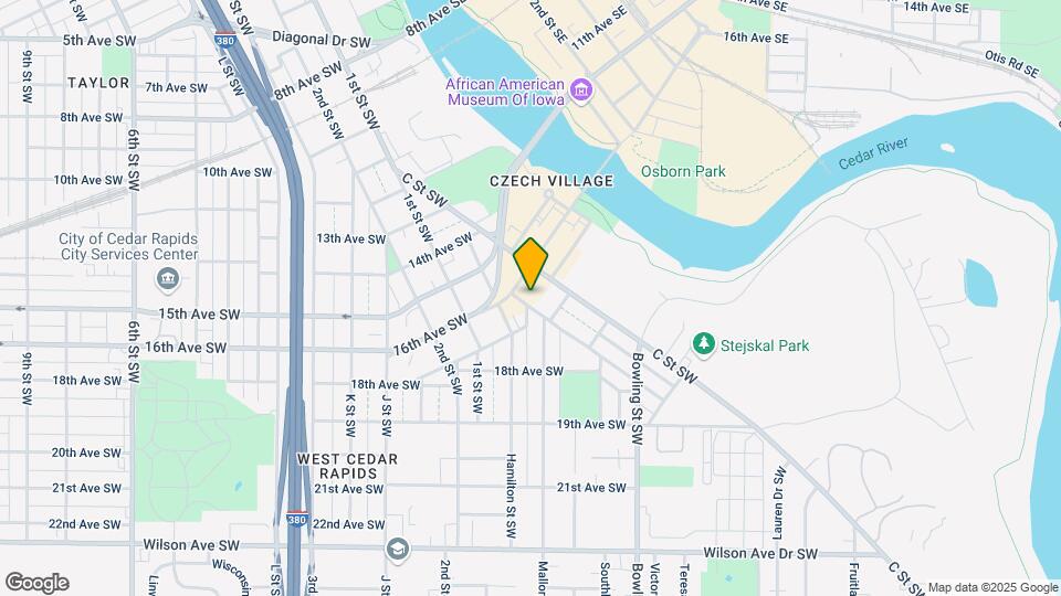 1721 D St SW Mapa y Detalles de la Ubicación
