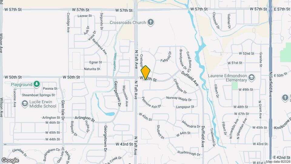 4960 Hornbeam Ct Map and Location Details