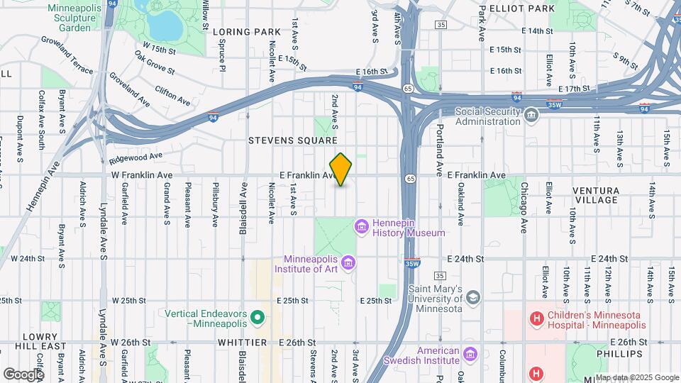 2015 2nd Ave S Map and Location Details