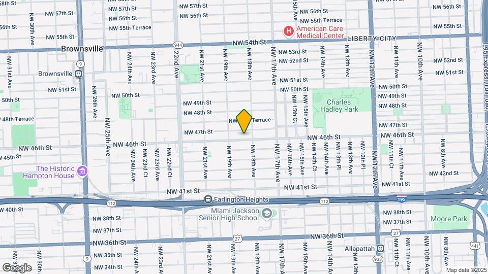 1829 NW 46th St Map and Location Details