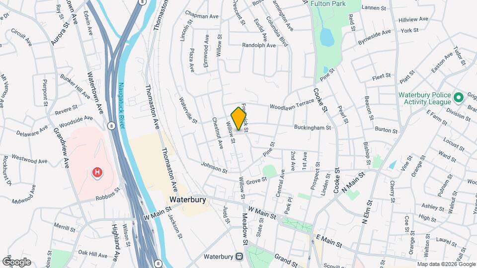 196 Hillside Ave, Unit #7 Map and Location Details