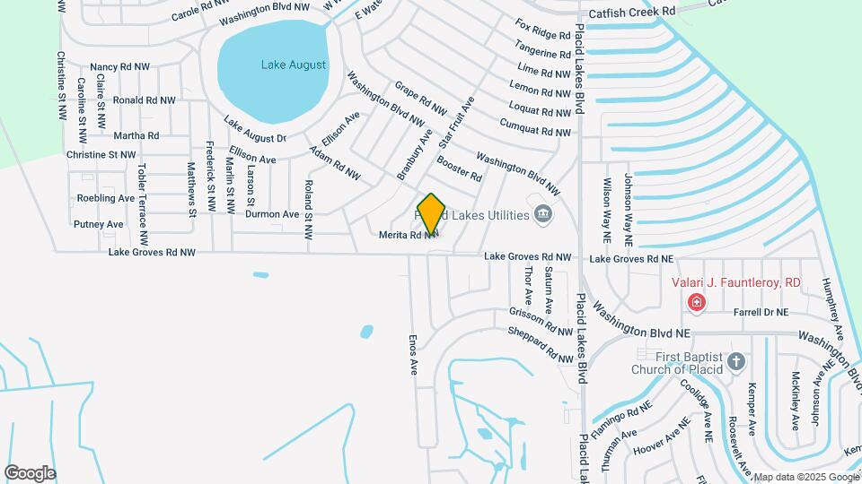 112 Merita Rd NW Mapa y Detalles de la Ubicación
