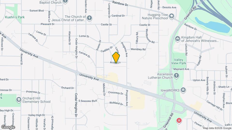 3856 Jay Ln Map and Location Details