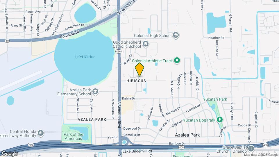 5819 Hibiscus Rd Map and Location Details