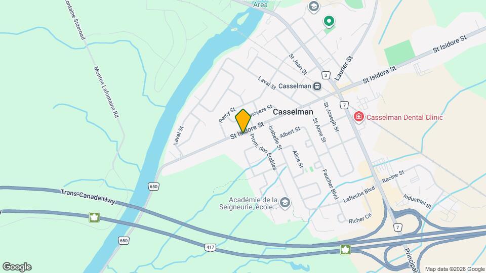 731 St Isidore St Map and Location Details