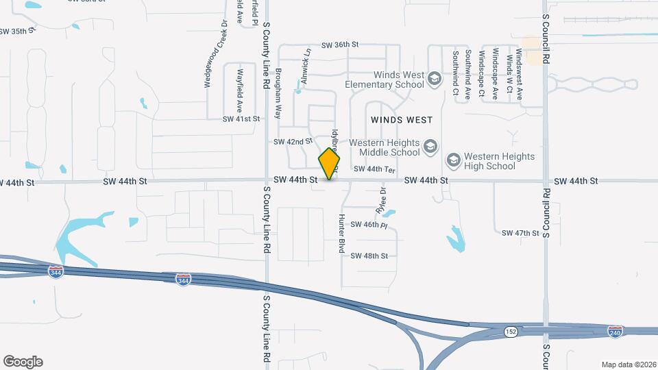 8803 SW 45th St Map and Location Details