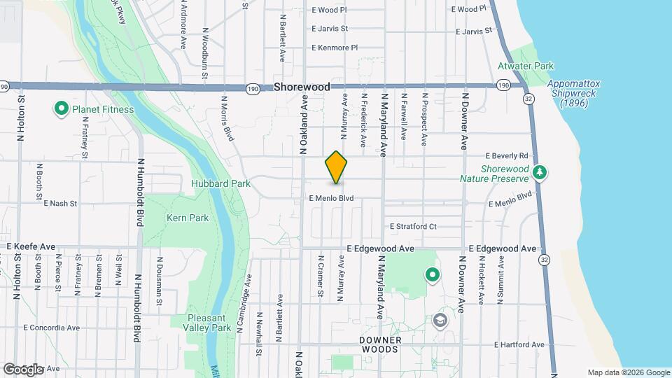 3609 N Murray Ave Map and Location Details