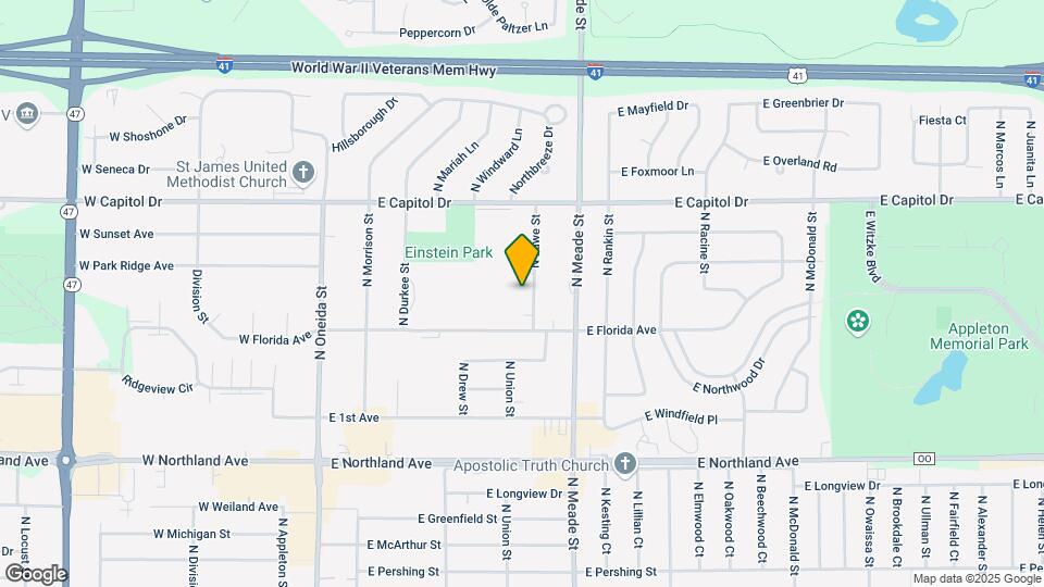 3121 N Lawe St Map and Location Details