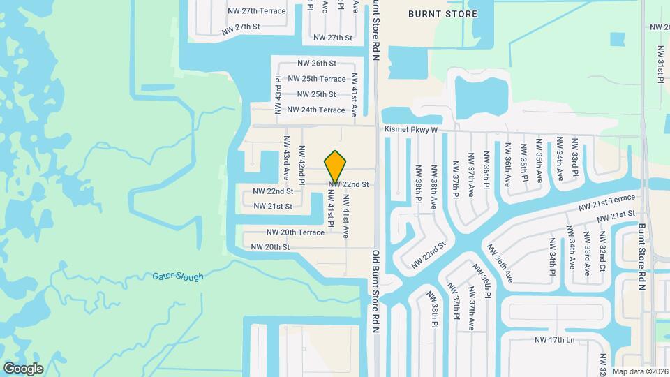 2127 NW 41st Pl Map and Location Details