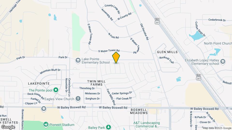9132 Golden Hollow Ln Map and Location Details