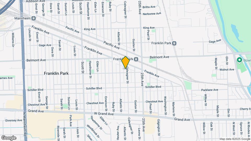 3106 Calwagner St Map and Location Details