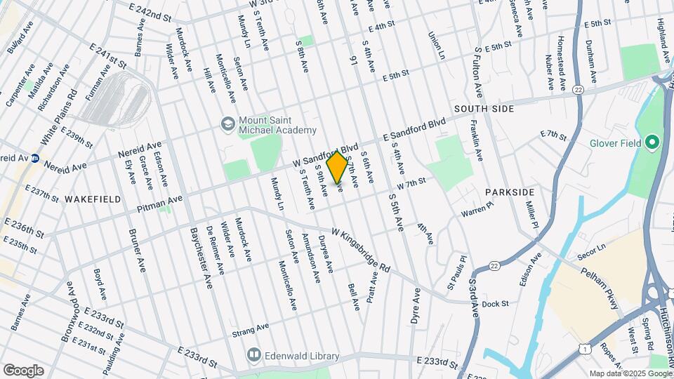 550 S 8th Ave, Unit 550s 8th Ave Apt 2 Map and Location Details