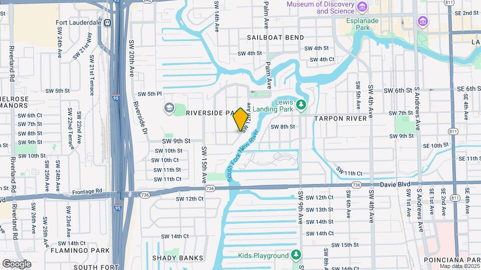807 SW 12th Ave Map and Location Details